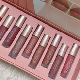 Qoiden Rose QR Soft And Matte Lipgloss - 12 Pcs